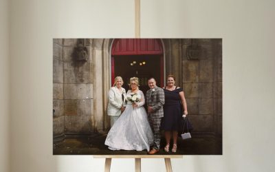 Personalised Canvas Print, A1